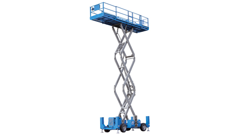 Genie GS-3384 RT Electric Scissor Lift For Rent