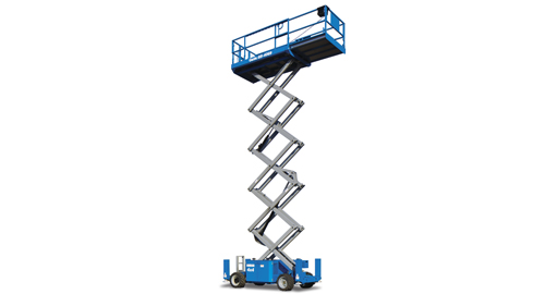 Genie GS-4069 RT Electric Scissor Lift For Rent