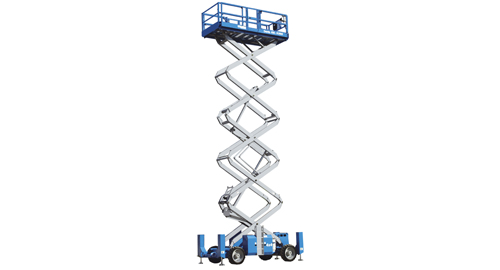 Genie GS-4390 RT Electric Scissor Lift For Rent